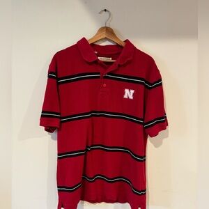 Vintage Nebraska Cutterbuck Cotton Polo